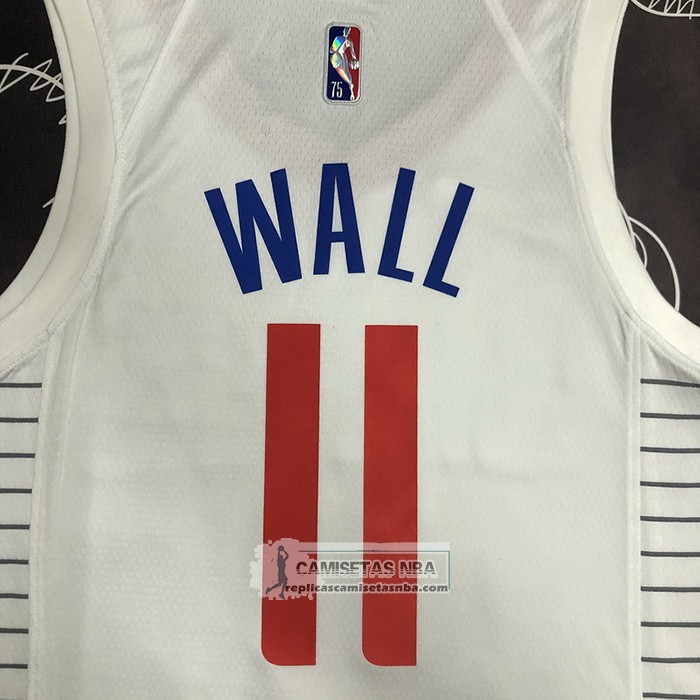 Camiseta Los Angeles Clippers John Wall NO 11 Association 2020-21 Blanco